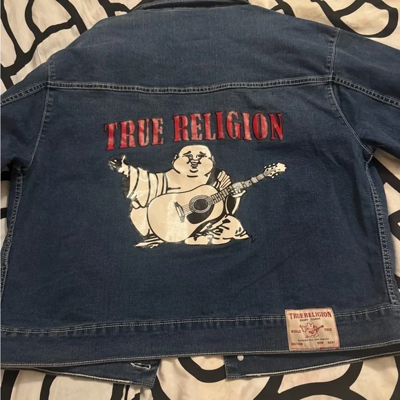 True Religion Indigo Denim Jacket - Picture 5 of 5